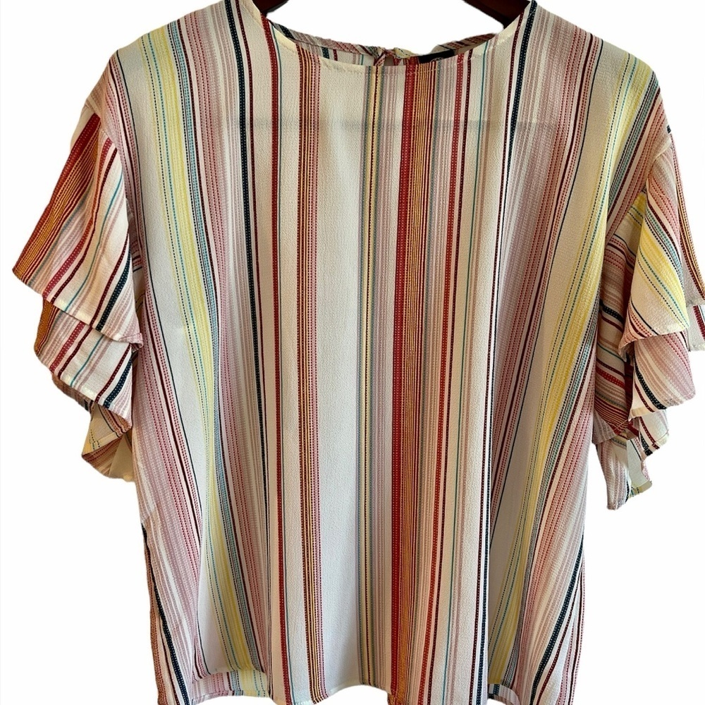 Bobeau Striped Top